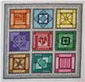Pattern, Quilt Blocks 3 - Gemstones by Rogue Stitchery