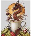 Pattern, Hot Chocolate Dragon, by Stanley Morrison by Paine Free Crafts