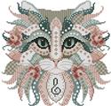 Colorful Cats Mozart