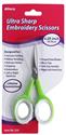 Supply, Embroidery Green Scissors 4.25