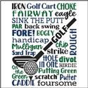 Subway Art - Golf