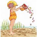 Kit, Bucket of Shells by Imaginating