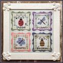 Pattern, Garden Party Chart Pack by Country Cottage Needleworks