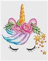 Pattern, Unicorn Face by Les Petites Croix De Lucie