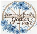 Pattern, Friends & Family Gather Here by Imaginating