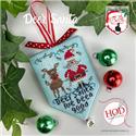 Pattern, Deer Santa - Secret Santa by Hands on Design