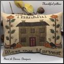 Pattern, Thankful Pillow by Mani Di Donna