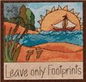 Kit, Leave Only Footprints by Mill Hill