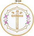 Stamped Stitchable, Cross by Jack Dempsey