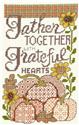 Pattern, Sunflowers & Pumpkins by Imaginating