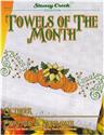 Pattern, Towels of the Month - October Pumpkins & Sunflower by Stoney Creek