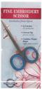 Supply, Fine Embroidery Scissor with Curved Tip 3 1/2