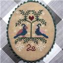 Pattern, Two Snow Birds by Bendy Stitchy Designs