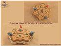 Pattern, New Star Is Born Pincushion by MTV Designs