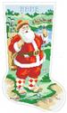 Pattern, Golfing Santa Stocking by Kooler Design Studio
