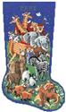 Pattern, Noah's Ark Stocking by Kooler Design Studio