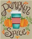 Pattern, Pumpkin Spice by Shannon Christine Designs