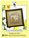 Pattern, Martha Carr 1838 by Cross Stitch Antiques