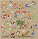 Pattern, Happy Childhood - Spring by Perrette Samouiloff