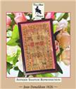 Pattern, Jean Donaldson 1826 by Cross Stitch Antiques