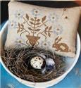 Pattern, Spring Flowers Pinkeep Pattern by Stacy Nash Primitives