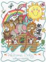 Pattern, Noah's Ark Birth Announcement by Imaginating