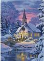 Pattern, Country Church - Crop by Artecy Cross Stitch