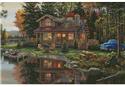 Pattern, Peace River Cabin - Large by Artecy Cross Stitch