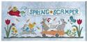 Pattern, Spring Scamper by Luminous Fiber Arts