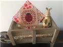 Pattern, Quirky Quaker 9 - Ladybug by Darling & Whimsy Designs