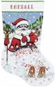Kit, Skiing Santa by Design Works