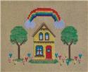 Pattern, Rainbow House by Pickle Barrel Designs