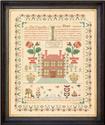 Pattern, Ann Castle 1811 by Hands Across the Sea Samplers