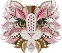 Pattern, Colorful Cats Cupcake by Kitty & Me Designs
