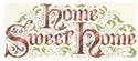 Pattern, Home Sweet Home Sign by Kooler Design Studio