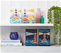 Pattern, Seashore Lighthouses by Tiny Modernist