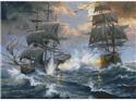 Pattern, Battle on the High Seas - Large by Artecy Cross Stitch