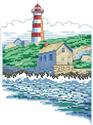 Pattern, Lighthouse on the Hill by Kooler Design Studio