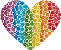 Pattern, Rainbow Heart by Artecy Cross Stitch