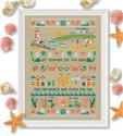 Pattern, Summer Band Sampler by Tiny Modernist