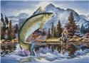 Pattern, Rainbow Trout by Artecy Cross Stitch