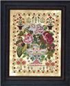 Pattern, Jane Hopkins 1875 by Hands Across the Sea Samplers