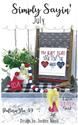 Pattern, Simply Sayin July by Little Stitch Girl