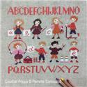 Pattern, School by Perrette Samouiloff