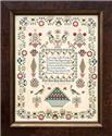 Pattern, Mary Lock 1832 by Hands Across the Sea Samplers