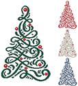 Christmas Ribbon Tree