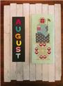 Pattern, Quaker Birthday Cakes - August by AuryTM Designs