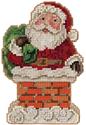 Kit, Santa in Chimney by Mill Hill