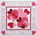 Pattern, Love Makes Life Sweet by Linda Jeanne Jenkins