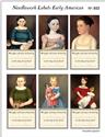 Supply, Cross Stitch Gift Tags Needlework Labels Early American No.22 by PinoyStitch
